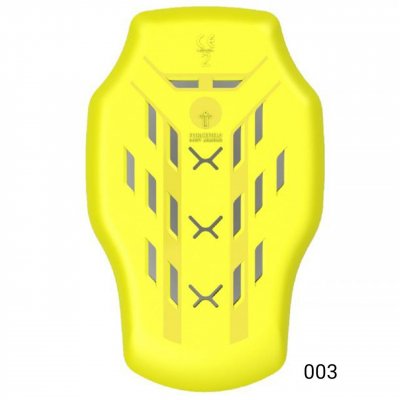 Защита спины Forcefield PU ARMOUR L2 YELLOW BACK 003