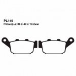 Тормозные колодки Puller PL140