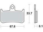 Тормозные колодки Lucas TRW – MCB593SV