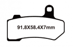 SNT-F077 Тормозные колодки дисковые мото Yongli Sintered (FDB2210ST)