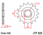 Звезда передняя JTF825.13