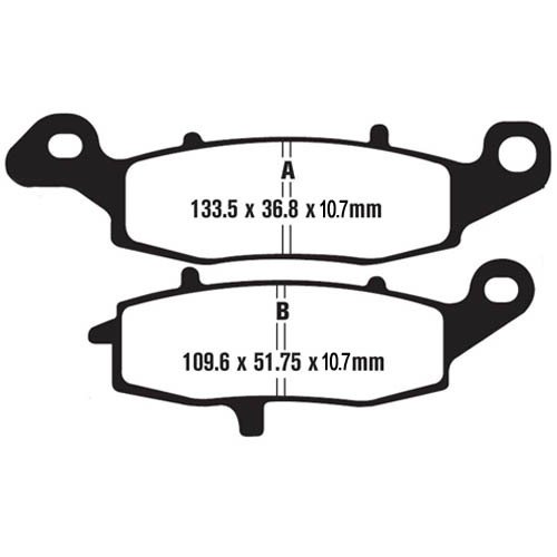 Тормозные колодки ebc fa231