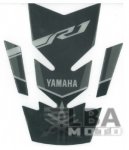 LBA Наклейка на бак для мотоцикла Yamaha YZF-R1 Серо-Черная