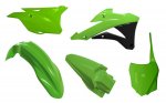 RTech Комплект пластика KX85-100 14-20 зелено-чёрный