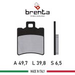 Тормозные колодки Brenta FT 3010