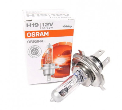 Osram Лампа головного света H19 PU43T-3 12V60/55W 3200K 