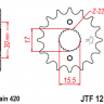 Звезда передняя JTF1256.15