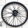 Передний колёсный диск для Honda CR125 / 250, CRF250 / 450 02-25 (1.6*21 черный)