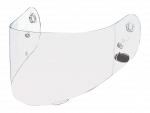 Визор HJC HJ-09 Прозрачный ANTIFOG