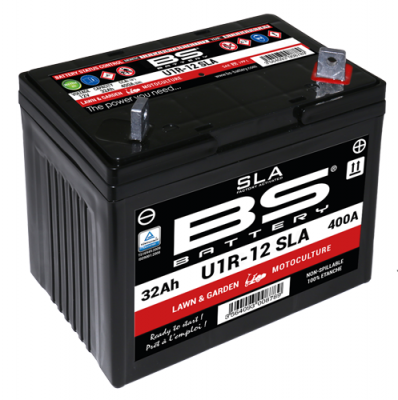 BS-Battery U1R-12 SLA (FA) Аккумулятор 12В, 32 Ач, 400 А 195x125x176, обратная (- / +)