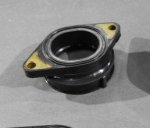 Патрубок резиновый Yamaha YZF-R6/YZF600 OEM 5SL-14453-10