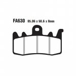 Тормозные колодки синтетические EBC FA630HH