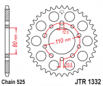 Звезда задняя JTR1332.36