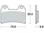 Тормозные колодки Lucas TRW – MCB683SV