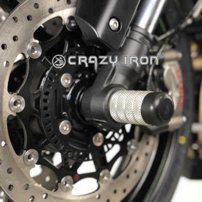 Crazy Iron 4055615 Пеги в ось переднего колеса Kawasaki Z1000 от 2014 г.в.