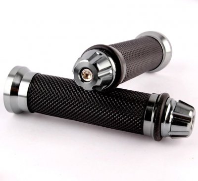 Грипсы LBA с грузиками модель 3 серые