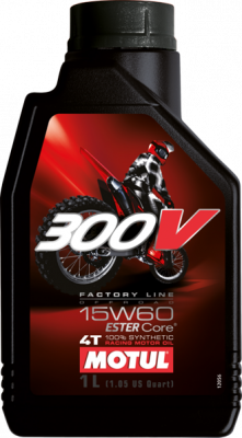 Motul 300V Factory Line Off Road 15W60 спортивное моторное масло 4л