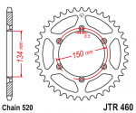 Звезда задняя JTR460.53