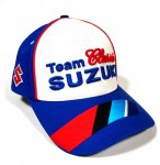 Бейсболка Suzuki Team сине-белая