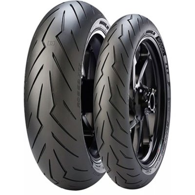 Моторезина Pirelli Diablo Rosso III R17 120/65 56 W TL Передняя (Front)