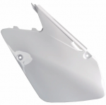 Щиток бокового номера Polisport для Suzuki RM125-250 01-08 белый