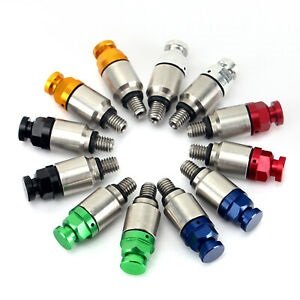 Клапаны сброса давления вилки M4 x 0,7 мм Tarazon BVM4, серебристые