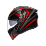 AGV Шлем K-5 S TEMPEST BLACK/RED