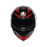 AGV Шлем K-5 S TEMPEST BLACK/RED