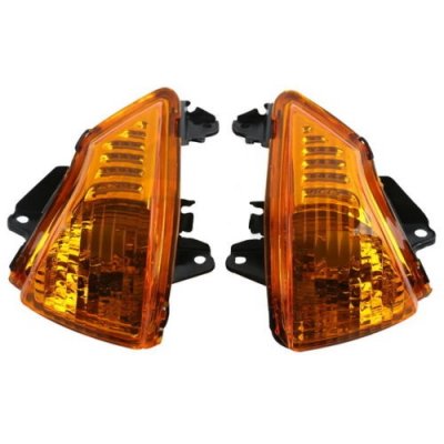 Поворотники LBA для мотоцикла Kawasaki ER-6F 09-11 оранжевые