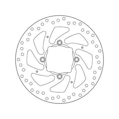 BREMBO 68B407H2 Тормозной диск