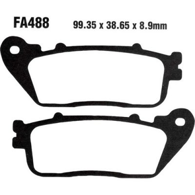 Тормозные колодки AHL FA488