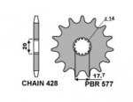 Звезда передняя PBR 577 C14 18NC (JTF558.14)