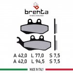 Тормозные колодки Brenta FT 3017