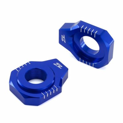 Блок оси заднего колеса Zeta для Husqvarna TC125 16-19, FC350 16-19 cиний 