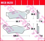 Тормозные колодки Lucas TRW MCB862SI