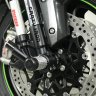 Crazy Iron 4029115 Пеги в ось переднего колеса KAWASAKI ZX-10R 16-, Ninja H2, Ninja H2R 15-