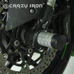 Crazy Iron 405815 Пеги в ось переднего колеса Kawasaki ZX6R 07-08