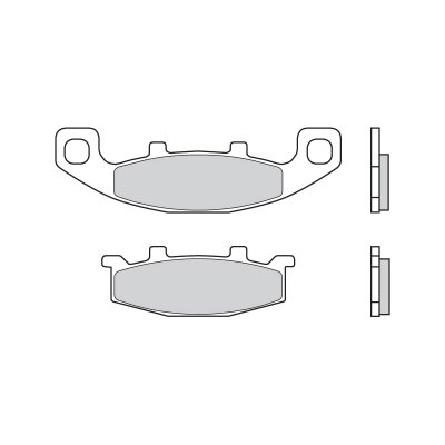 Brembo  07KA0933 колодки тормозные (FDB481)