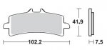 Тормозные колодки Lucas TRW – MCB792SV