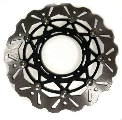 Тормозной диск Tarazon ZN783 Yamaha YZ/WR Oversize 320мм черный