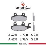 Тормозные колодки Brenta FT 3021