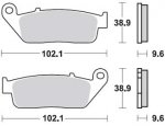 Тормозные колодки Lucas TRW – MCB599SH