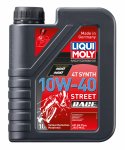 Моторное масло Liqui Moly Motorbike 4T Synth Street Race 10W-40 (Синтетическое) 1л