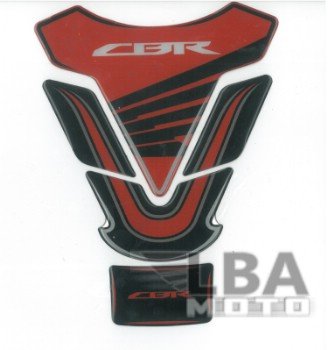 Наклейка на бак LBA для мотоцикла Honda CBR 2 Красно-Черная