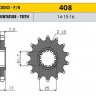 Звезда передняя (ведущая) Sunstar 15 зубьев 40815 стальная (JTF297-15)