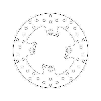 BREMBO 68B407N6 Тормозной диск для TRIUMPH TIGER, SPEED TRIPLE, SPRINT 