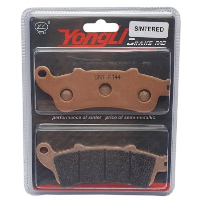 SNT-F144 Тормозные колодки дисковые мото Yongli Sintered (FDB2098ST)