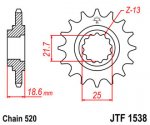 Звезда передняя JTF1538.15