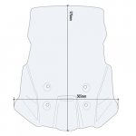 Kappa KD3117ST Стекло ветровое Suzuki V-Strom 1050/XT/SE 20-, 1050DE 23-