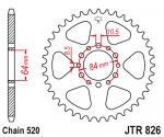 Звезда задняя JTR826.47